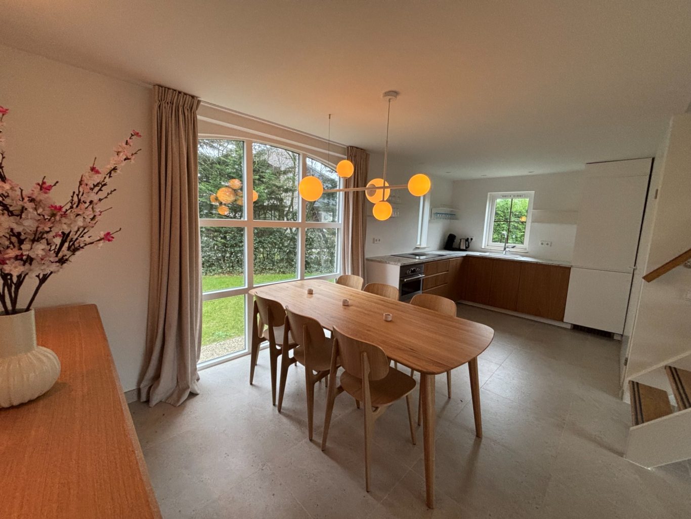 Volledig ingerichte keuken vakantiehuis Texel bij De Krim